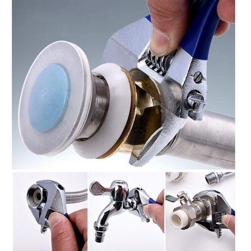 Ainuosen 1 Piece-Large Opening Adjustable Wrench Spanner with Short Handle 6 inch - Image 5